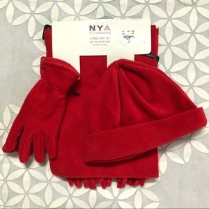 3 Piece knit Set ( Hat, Gloves, Scarf) NWT